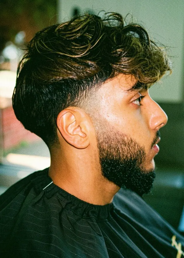 A crop and beard at Cutting Edge